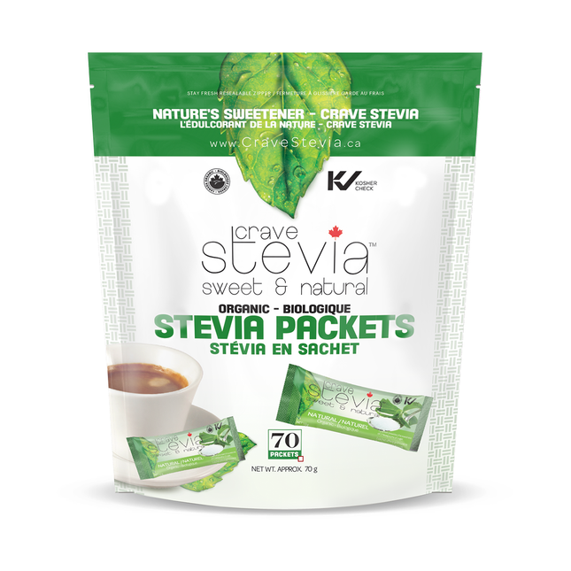 Crave Stevia - Stevia | 70 Packets