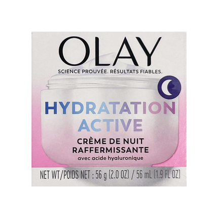 Olay - Crème de nuit hydratante et raffermissante | 56 ml