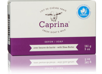 Caprina Fresh Goat's Milk Soap Bar with Shea Butter | 141 g