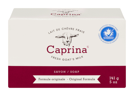 Caprina - Fresh Goat's Milk Soap Bar Original Formula | 141 g