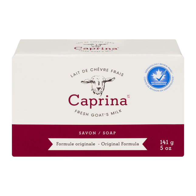 Caprina - Savon au lait de chèvre frais Formule originale | 141 g