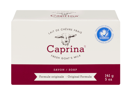Caprina - Savon au lait de chèvre frais Formule originale | 141 g