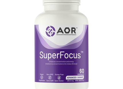 AOR - Capsules SuperFocus | 60 Gélules