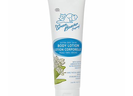 Green Beaver - Body Lotion with Soothing Labrador Tea & Ultra Moisturizing Shea Butter For Extra Dry Skin | 240 mL