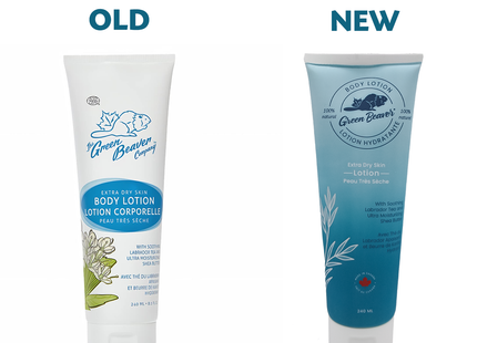 Green Beaver - Body Lotion with Labrador Tea & Shea Butter For Extra Dry Skin | 240 mL