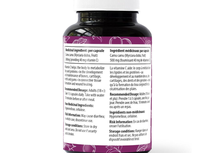 Natural Traditions - Camu Camu Berries | 90 Capsules