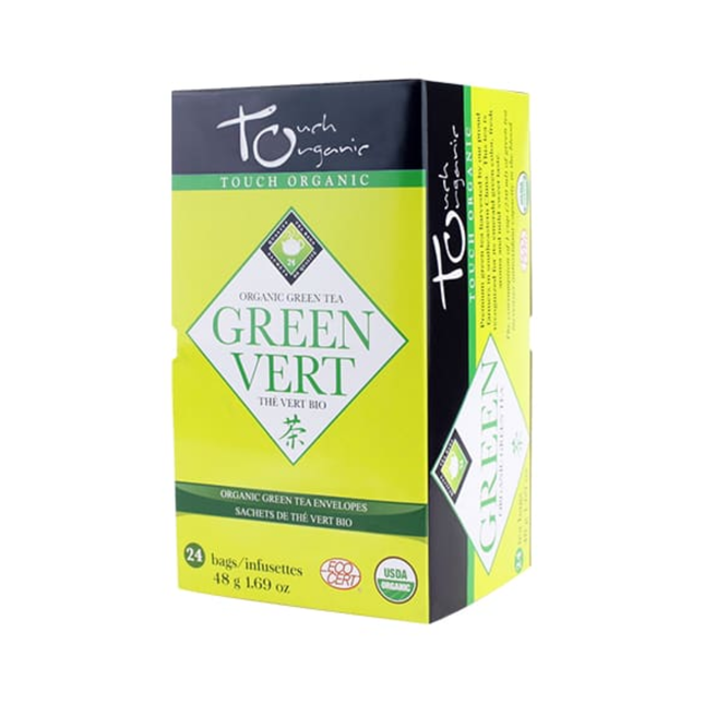 Touch Organic - Thé vert biologique | 24 sachets
