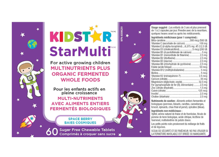 KidStar Nutrients - StarMulti Multinutrient | 60 Tablets
