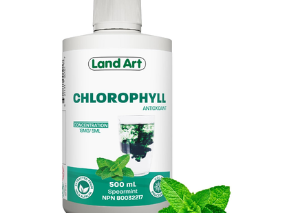 Land Art - Chlorophyll Liquid, Mint | 500 mL