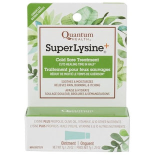 Quantum Health Super Lysine+ Pommade pour le traitement des boutons de fièvre | 7g