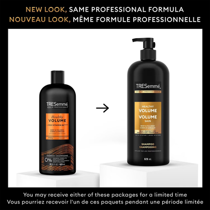 TRESemmé - Healthy Volume Shampoo with Heat Protection | 828 mL