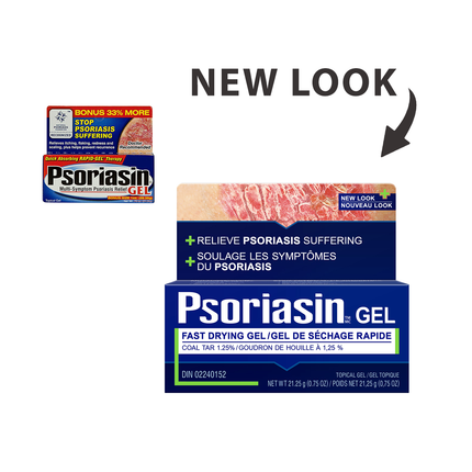 Psoriasin Fast Drying Coal Tar Gel For Psoriasis