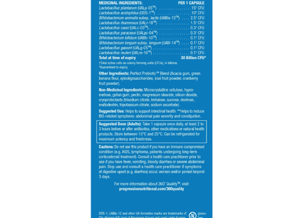 Progressive - Perfect Probiotic 30 Billion | 60 Capsules