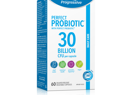 Progressive - Perfect Probiotic 30 Billion | 60 Capsules