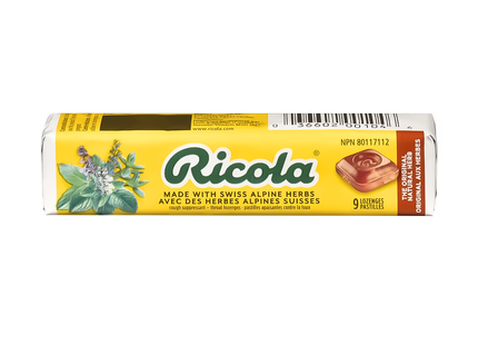Pastilles Ricola aux herbes, paquet de 32 g