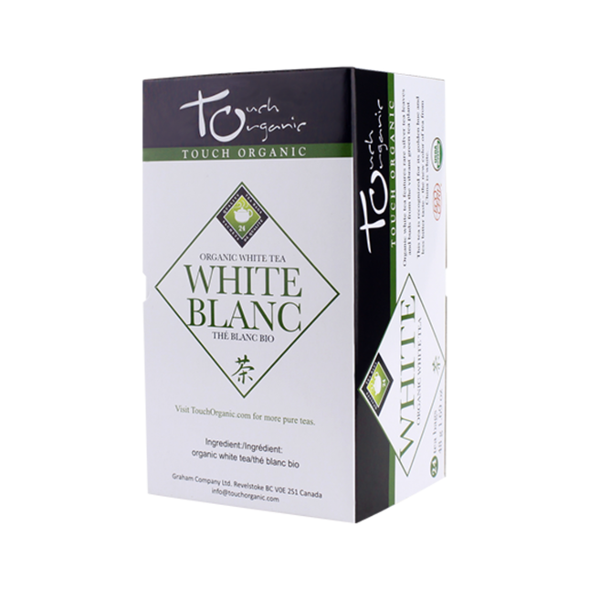 Touch Organic - Thé blanc biologique | 24 sachets