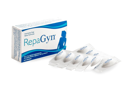 RepaGyn - Vaginal Suppositories - Hormone Free |  10 x 2 g Vaginal Suppositories