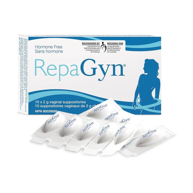 RepaGyn - Ovules vaginaux - Sans hormones | 10 x 2 g