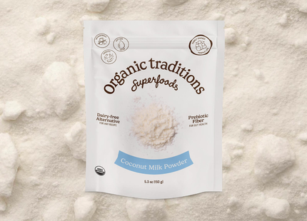 Organic Traditions - Lait de coco en poudre | 150 g