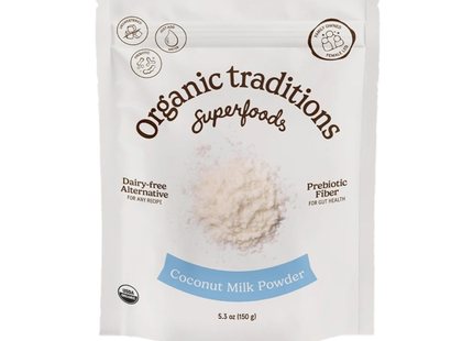 Organic Traditions - Lait de coco en poudre | 150 g