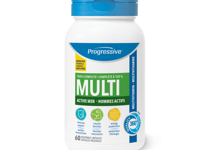 Progressive - Multi Active Men | 60 Capsules