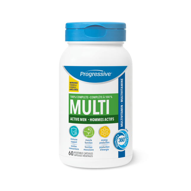 Progressive - Multi Active Men | 60 Capsules