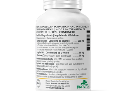 Provita - Collagène de saumon sauvage | 90 capsules