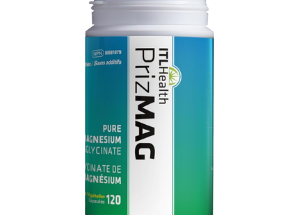 ITL Health - PrizMAG - Bisglycinate de magnésium | 120 gélules