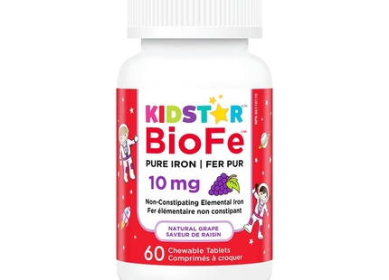 BIOFE PURE IRON À MÂCHER AU RAISIN