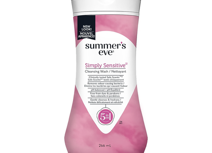 Summer's Eve - Nettoyant nettoyant 5 en 1 Simply Sensitive | 266 ml