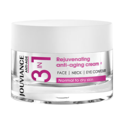 Jouviance - Anti-Age 3-in-1 Rejuvenating Anti-Aging Cream for Normal to Dry Skin | 50 mL