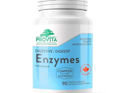 Provita - Digestive Enzymes | 90 Veggie Capsules