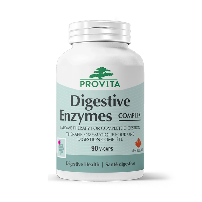 Provita - Digestive Enzymes Complex | 90 Veggie Capsules