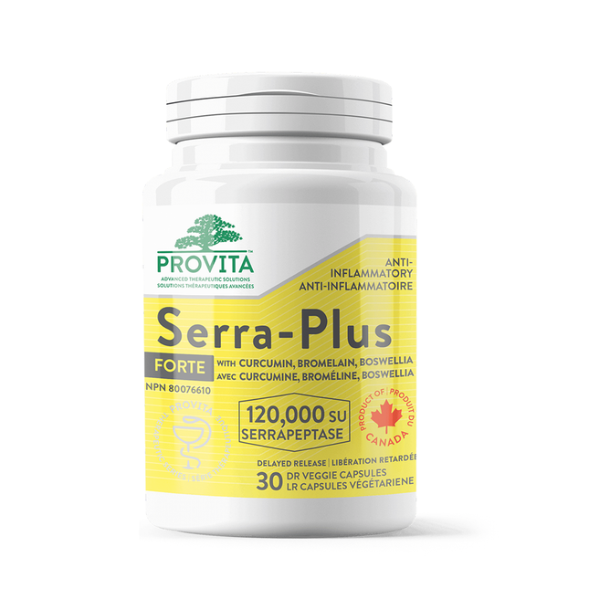 Provita - Serra Plus Anti Inflammatory | 30 Delayed Release Capsules