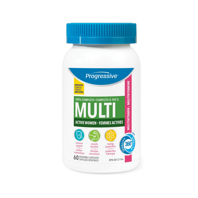 Progressive - Multi Active Women | 60 Capsules