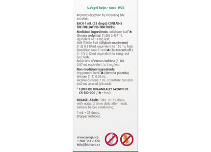 A. Vogel - Boldocynara Tincture | 50 mL