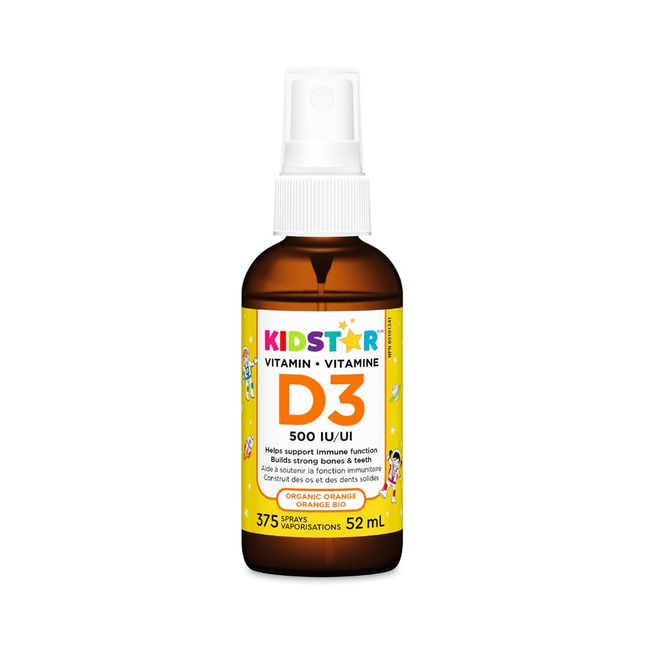 KidStar Nutrients - Vitamin D3 Spray | 52 mL