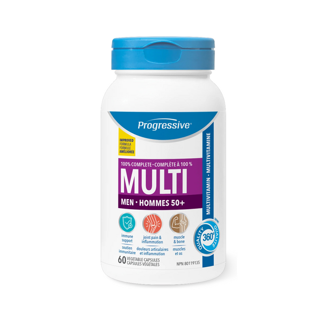 Progressive - Multi Men 50+ | 60 Capsules
