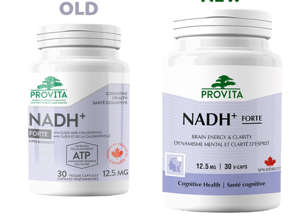 Provita - NADH+ Forte, Brain Energy & Clarity | 30 v-cap