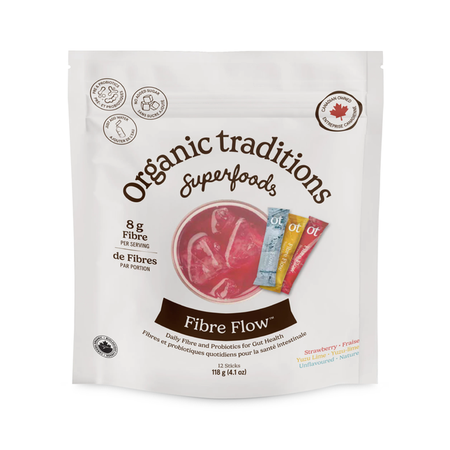 Organic Traditions - 3IN1 Fibre Flow | Variety 12-Pack