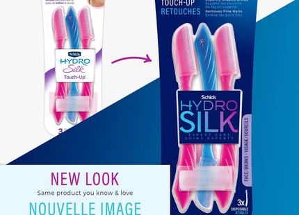 Silk - Rasoir facial de retouche | 3 paquet