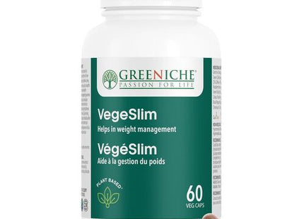 Greeniche - VegeSlim - Weight Management Supplement | 60 Vegetarian Capsules