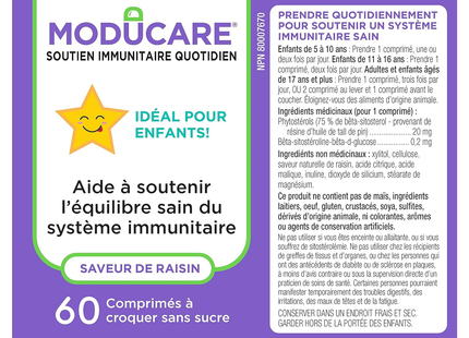 KidStar Nutrients - Moducare Kids Chewable | 60 Tablets