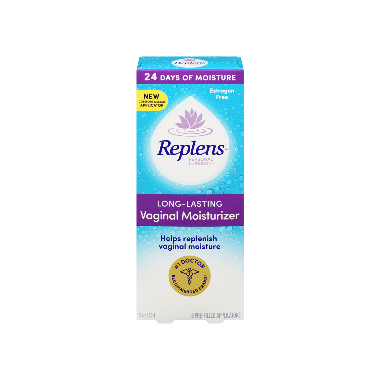 Replens - Vaginal Moisturizer and Personal Lubricant - 24 Days | 8 App White Cross E-Store Replens - Vaginal Moisturizer and Personal Lubricant - 24 Days | 8 App White Cross E-Store