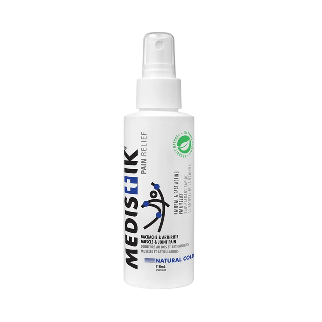 Medistik - Pain Relief Spray, Natural Cold | 118 mL