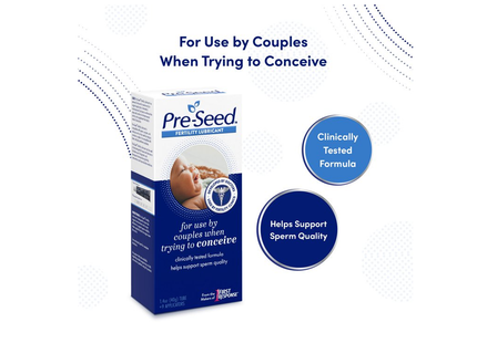 Pre-Seed by First Response Personal Lubricant - Fertility-Friendly | 40 mL Tube + 9 Applicators