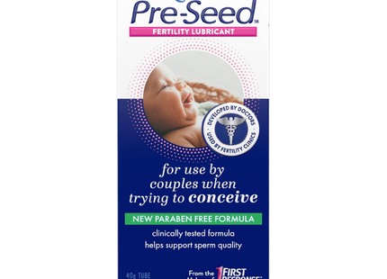 Pre-Seed by First Response - Fertility-Friendly Personal Lubricant | 40 mL Tube + 9 Applicators