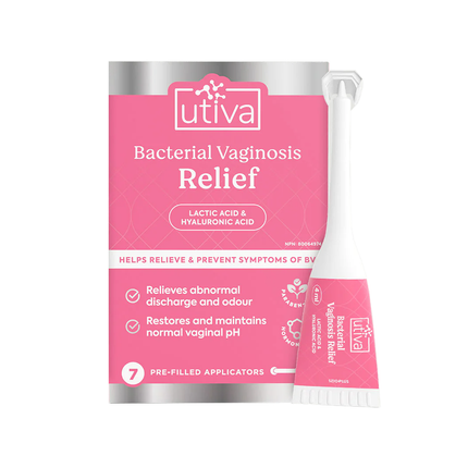 utiva - Soulagement de la vaginose bactérienne 4 ml | 7 applications préremplies