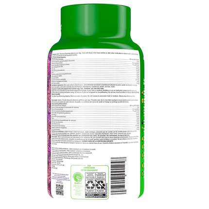 Vitafusion - Multivitamines gélifiées pour hommes, saveur baies | 150 gommes
