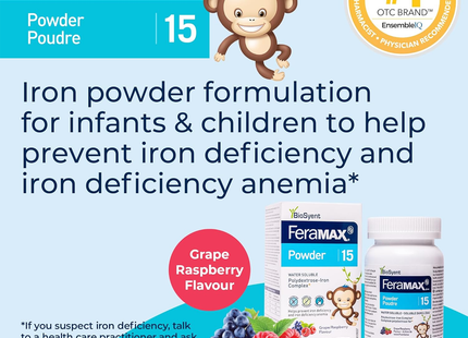 BioSyent - Feramax Water Soluble Polydextrose-Iron Complex | 83 g